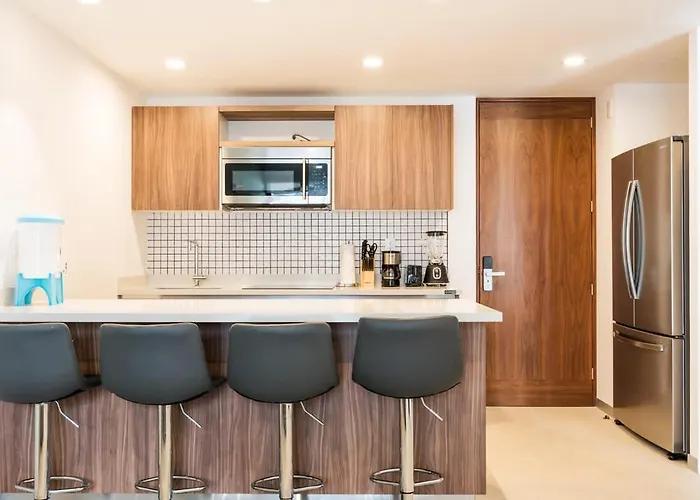 Beautiful Brand New 1bd In The Heart Of Playa Dom wakacyjny Playa del Carmen